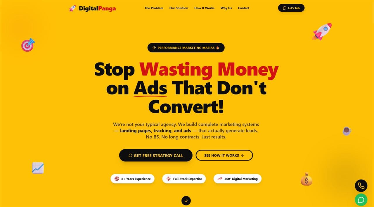 Digital Panga website